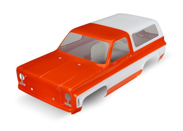 8130G Carrosserie, Chevrolet Blazer (1979) (orange) (nécessite calandre, rétroviseurs latéraux, poignées de porte, essuie-glaces, autocollants) 