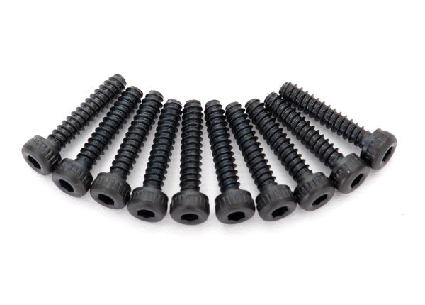 8167 Screws, 2x10mm cap-head, self-tapping (hex drive) (10)