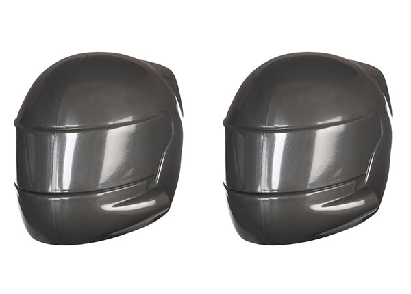8518 Traxxas Driver helmet, grey (2) 8518