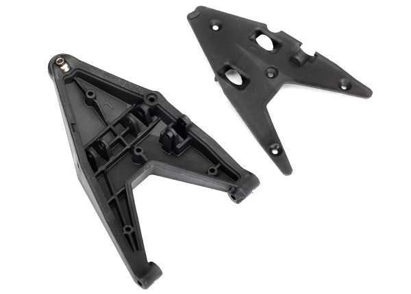 8533 Bras de suspension Traxxas, inférieur gauche/insert de bras Bras de suspension Traxxas, inférieur gauche/insert de bras (assemblé avec boule creuse) 