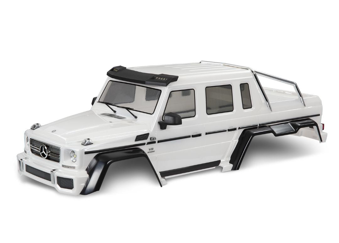 8825A Carrocería Traxxas, Mercedes-Benz G 63, completa (Blanco Perla)