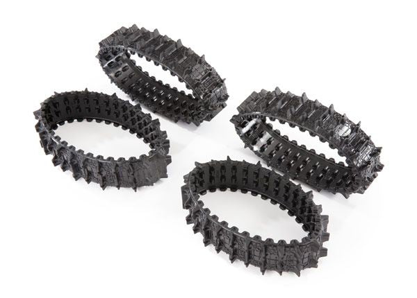 8877 Traxxas Treads, Deep-Terrain, TRX-4 Traxx (juego completo) (4) 