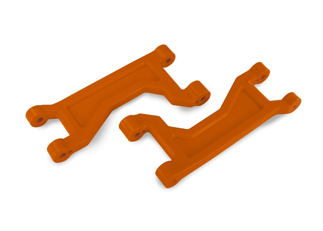 8929T Traxxas Suspension arms, upper, orange (left or right, front or rear) (2)