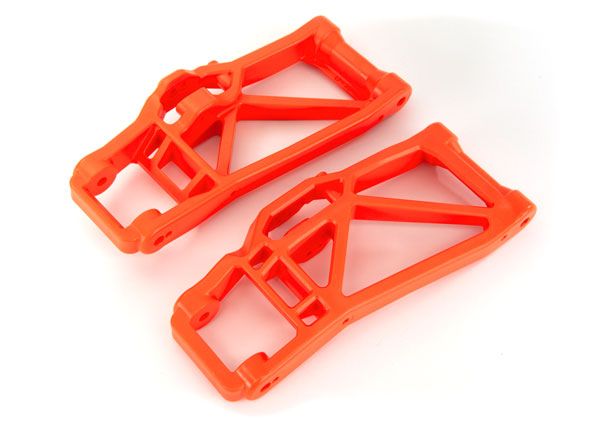 8930T Traxxas Suspension arm, lower, orange (left and right, front or