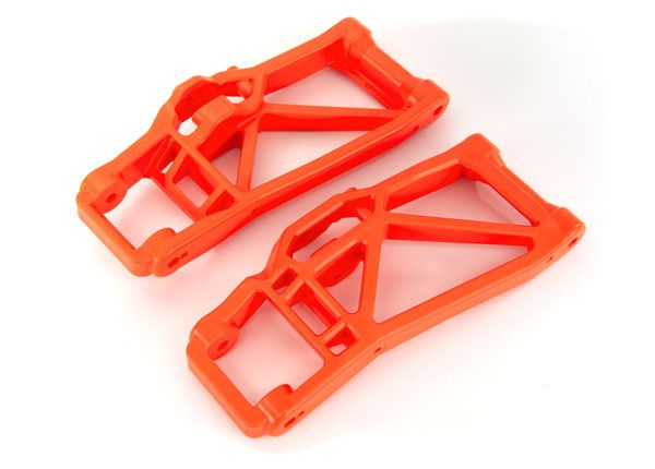 8930T Traxxas Bras de suspension, inférieur, orange (gauche et droit, avant ou 