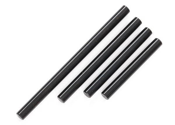 8943 Traxxas Suspension pin set, rear (left or right) (hardened steel
