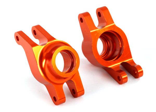 8952A Traxxas Carriers, mangueta (aluminio 6061-T6 anodizado naranja) (trasero) (2) 