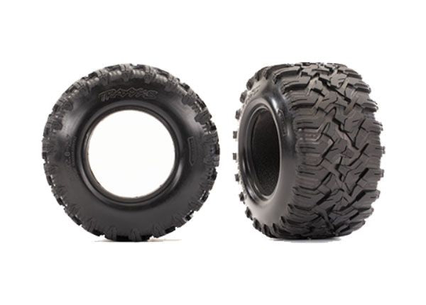 8970 Traxxas Tires, Maxx All-Terrain 2.8" (2)/ foam inserts (2)
