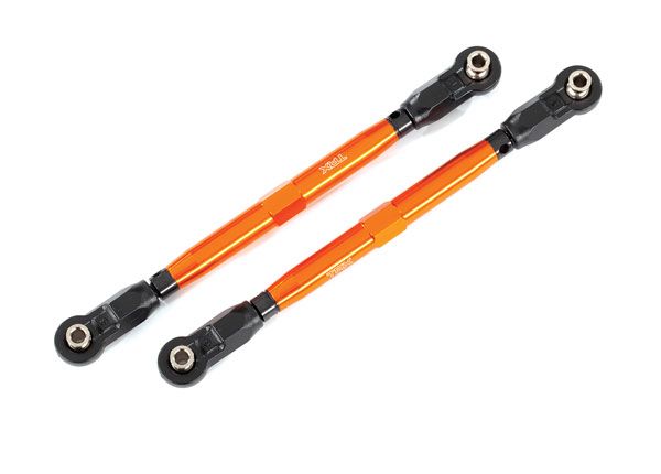 8997A Maillons d'orteil Traxxas, Wide Maxx (TUBES, aluminium 6061-T6 - orange