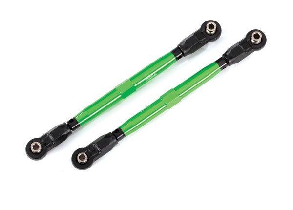 8997G Maillons d'orteil Traxxas, Wide Maxx (TUBES, aluminium 6061-T6 - vert