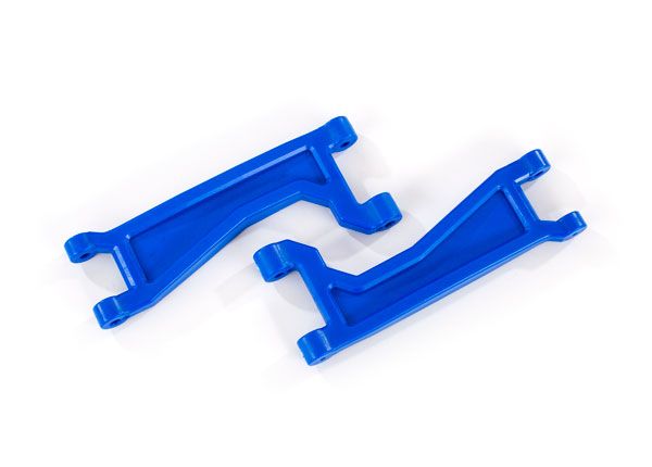 8998X Bras de suspension Traxxas, supérieurs, bleus (L/R, F/R) (kit WideMAXX) 