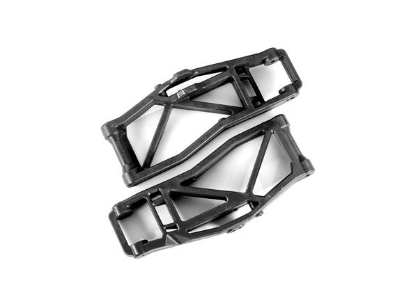 8999 Traxxas Suspension arms, lower, black (L/R, F/R) (WideMAXX kit)