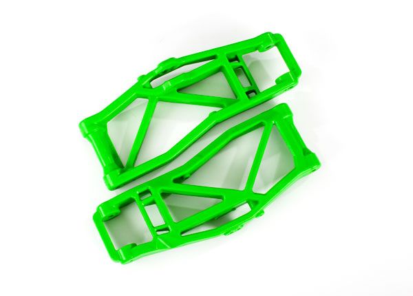 8999G Bras de suspension Traxxas, inférieurs, verts (L/R, F/R) (kit WideMAXX) 