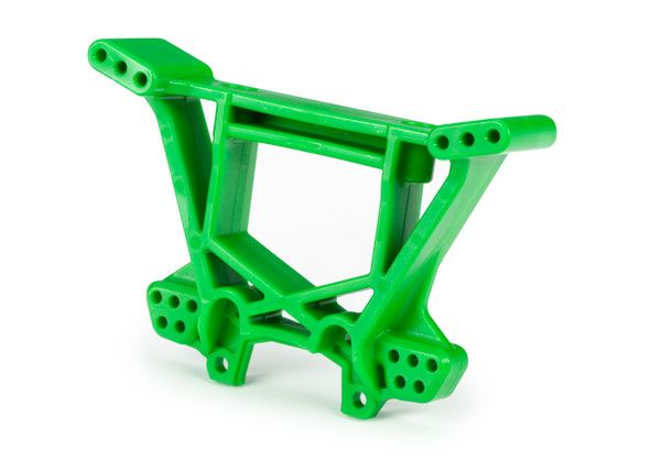 9039G Traxxas Shock tower, rear, extreme heavy duty, green