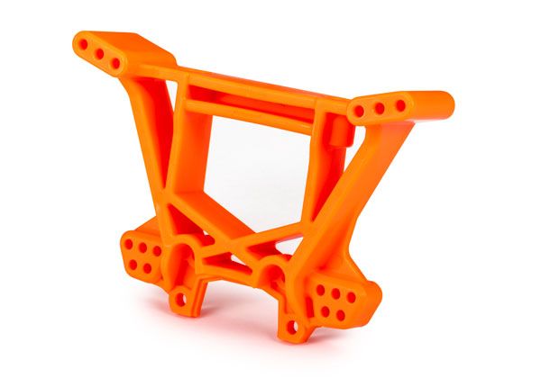 9039T Traxxas Shock tower, rear, extreme heavy duty, orange