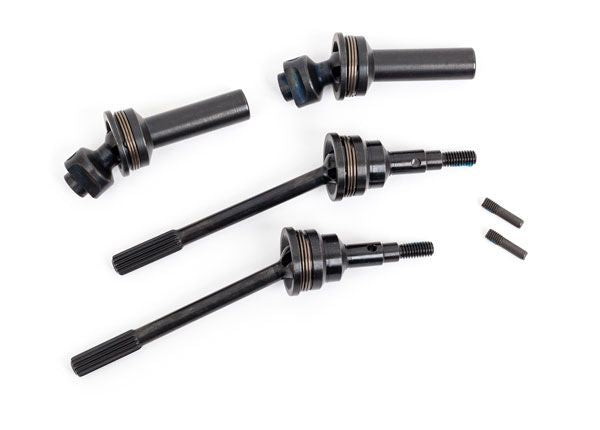 9051R Traxxas Driveshafts, front, extreme heavy duty
