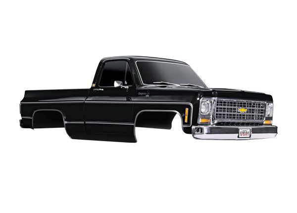 9212X Carrosserie Traxxas Chevrolet K10 Truck (1979) complète noire 