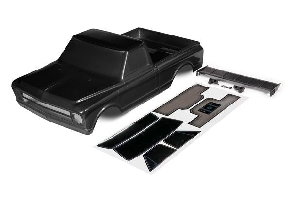 9411a Traxxas Body, Chevrolet C10 (black) (includes wing & decals) 9411A