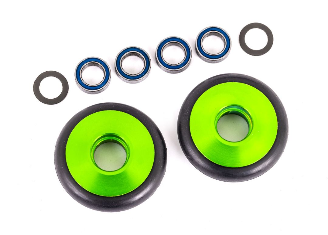 9461G Traxxas Wheels, Wheelie Bar, 6061-T6 Aluminum Green