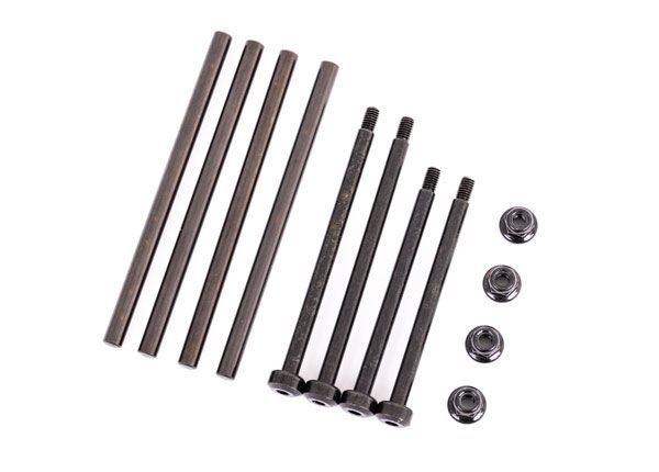 9540 Traxxas Suspension pin set, front & rear (hardened steel), 4x67m 9540