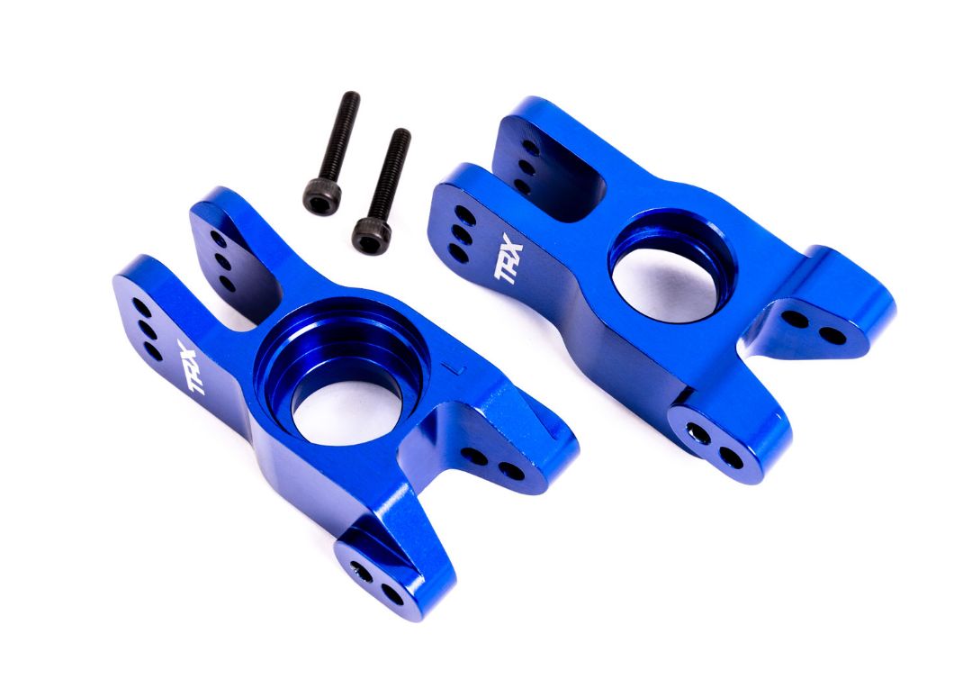 Portaequipajes Traxxas 9552X, muñón del eje: anodizado en azul