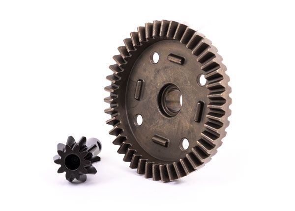 9579 Traxxas Ring gear, differential/ pinion gear, differential  9579