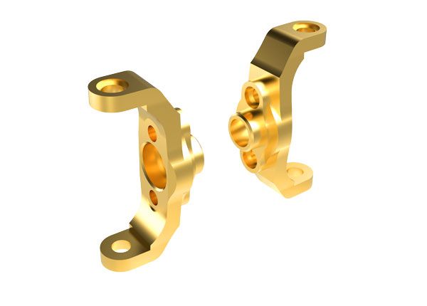 9733 Traxxas Caster Blocks, Brass (4 Grams) (Left & Right)