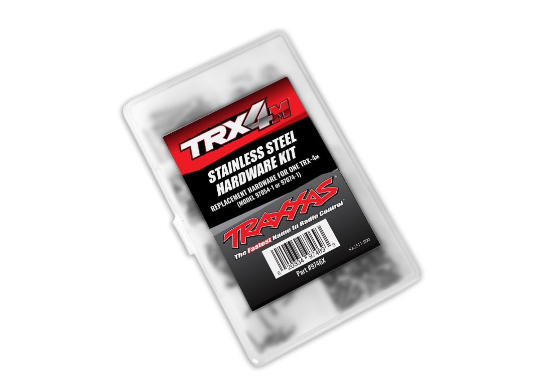 9746x Traxxas Hardware Kit, Stainless Steel, Complete