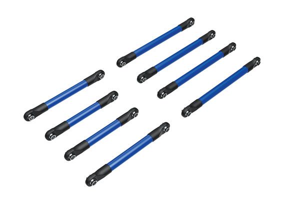 9749-Blue Traxxas Jeu de maillons de suspension, aluminium (bleu anodisé) 