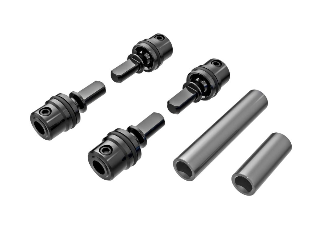 9751-GRAY Traxxas Driveshafts, Center, Male (Metal) (4) GRAY