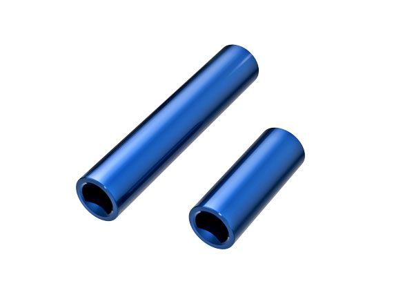 9752-BLUE Traxxas Driveshafts, Center, Female, Aluminum (Blue-Anodized)