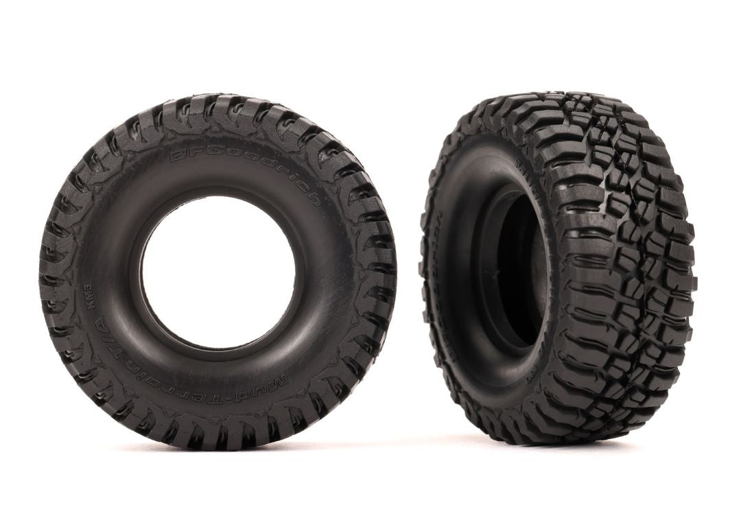 9771 Traxxas Tires, BFGoodrich Mud-Terrain T/A KM3 2.2X1.0" (2)