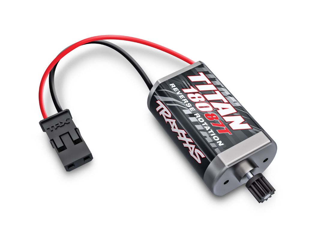 9775 Traxxas Motor, Titan 87T (87-Turn, 180 Size)