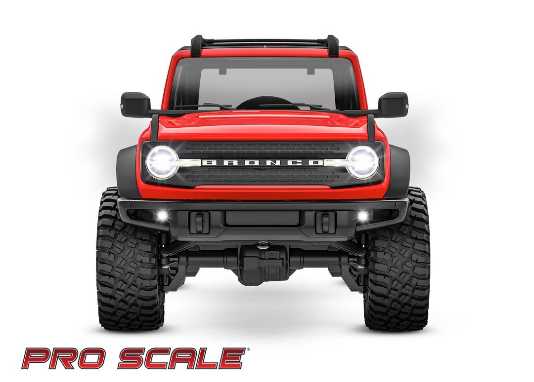 9783 Traxxas Juego de luces LED, delanteras y traseras, completo (Bronco) TRX4M