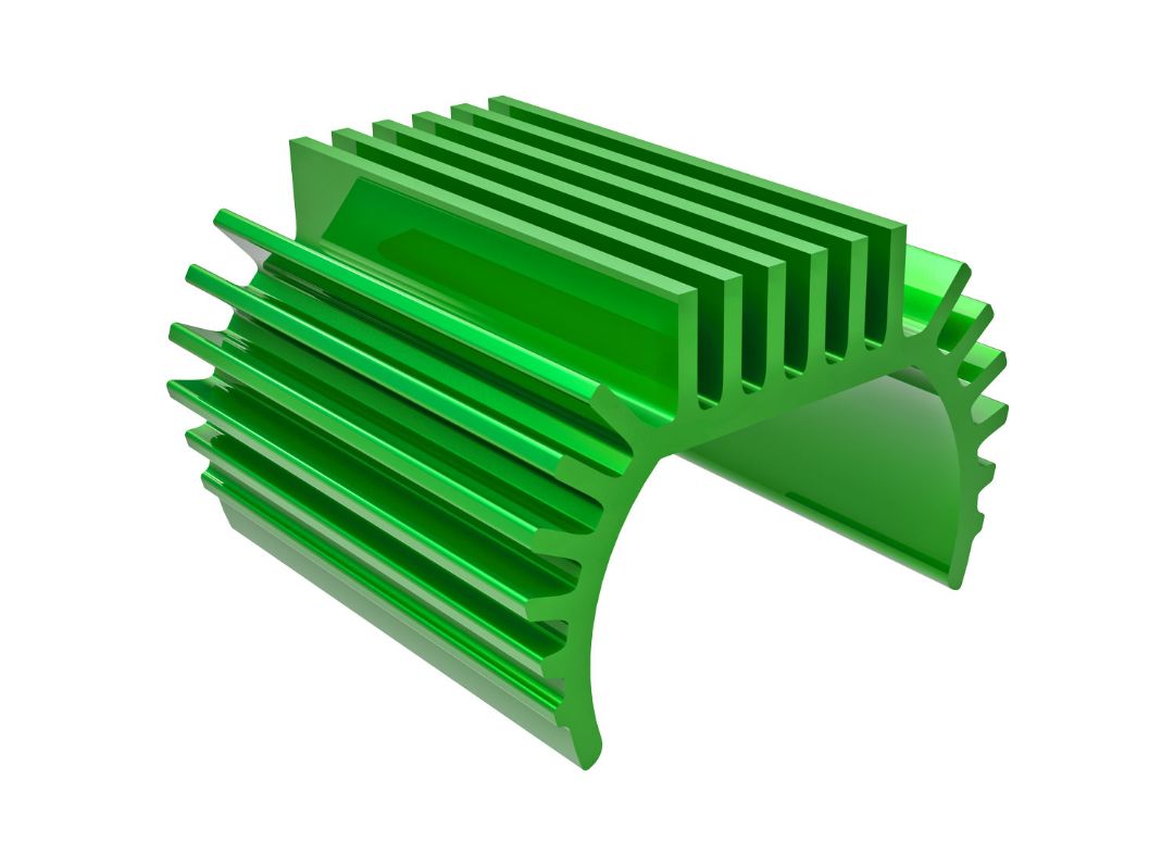 9793-GRN Traxxas Heat Sink, Titan 87T Motor (6061-T6 Aluminum, Green)