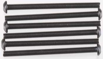 2592 Screws 3x40mm Button-Head Machine Hex Drive (6)