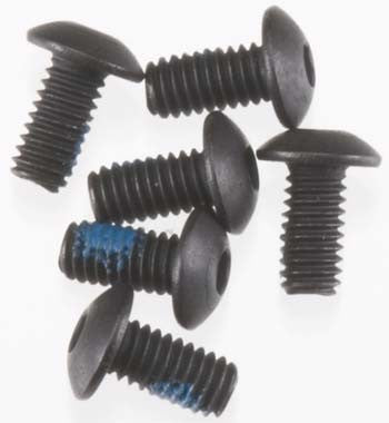 3347 Screws 2.5x5mm Button-Head Machine Hex Drive (6)