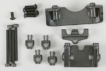 5317 Shock mounts (front & rear)/ wire clip (1)/ chassis wire clips (4)/ 3x32mm CS (4)/ 3x6mm BCS (1)