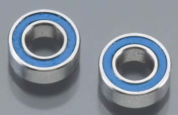 7019 Ball Bearings Blue Rubber Sealed 4x8x3mm (2)