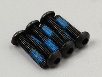 5282 Tornillos, máquina de cabeza de botón de 3x12 mm (6) (tornillos de fijación inicial con Threadlock)