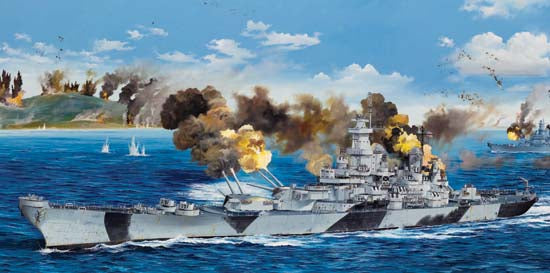 03706 Trompettiste 1/200 USS Iowa BB-61