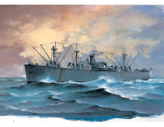 05755 Trumpeter 1/700 SS Jeremiah O'Brien Liberty Ship