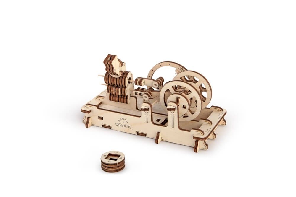 UGears Pneumatic Engine - 81 pieces