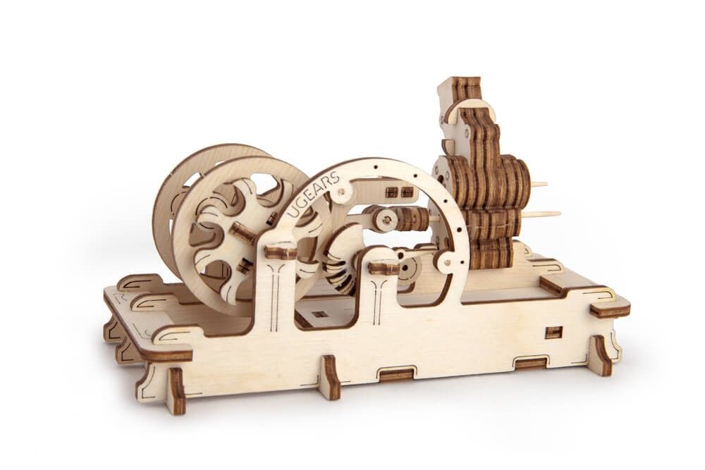 UGears Pneumatic Engine - 81 pieces