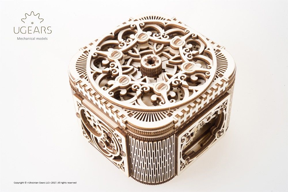 UGears Caja del Tesoro Modelo 190 piezas 