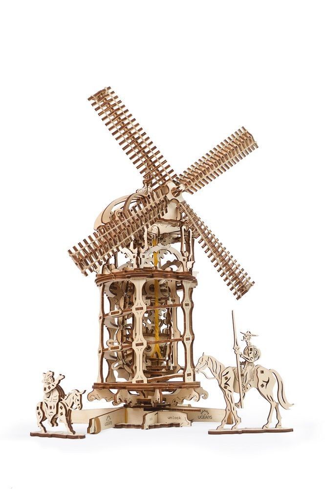 UGears Tower Windmill - 585 pieces